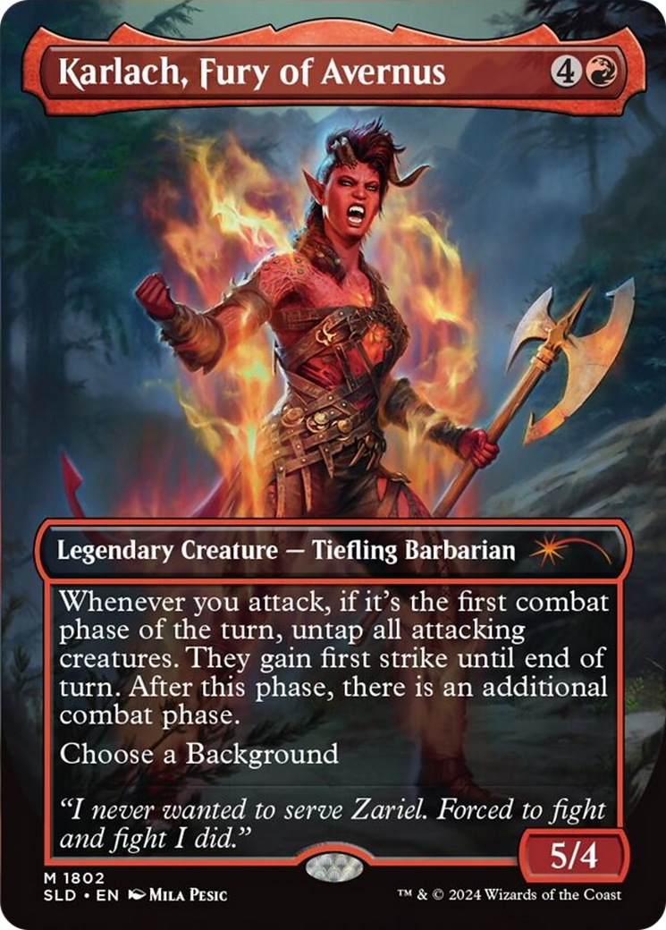 Karlach, Fury of Avernus [Secret Lair Drop Series] | Odin's Place