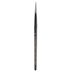 Da Vinci Watercolor Series 10 Maestro Kolinsky Sable Brush - Round, Short Handle, Size 0 | Odin's Place
