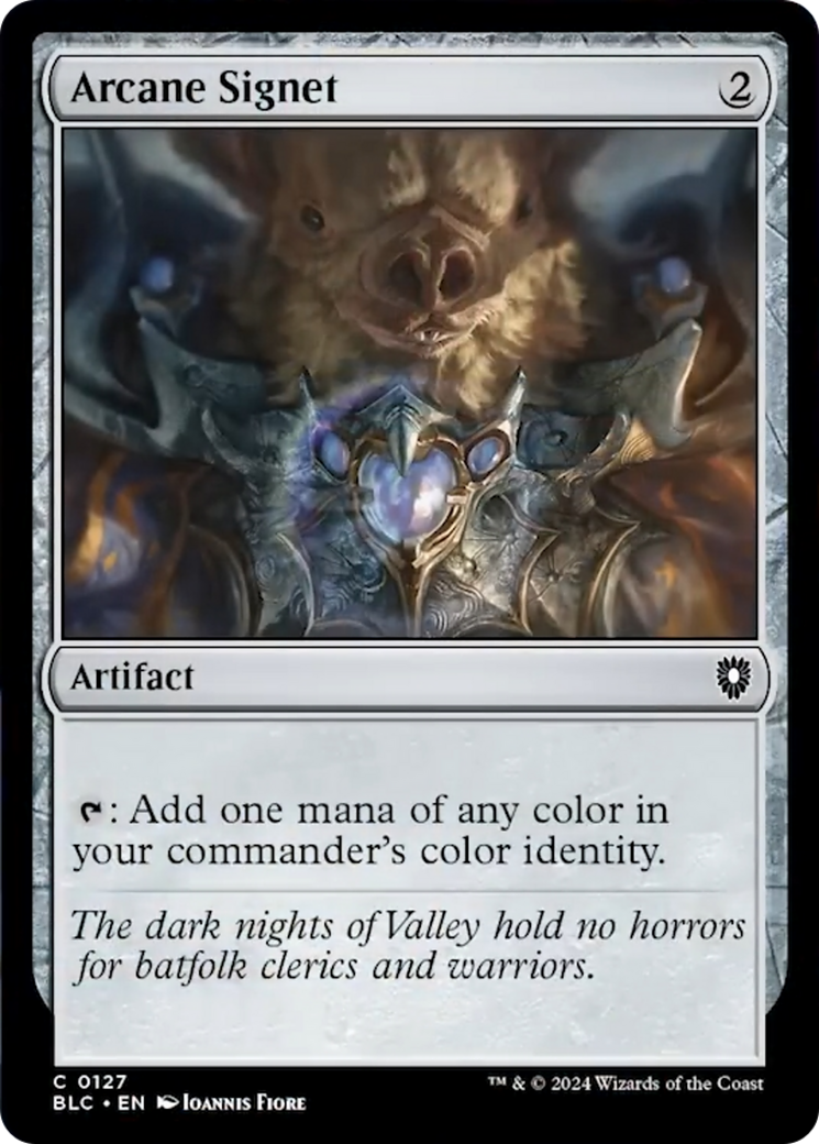 Arcane Signet [Bloomburrow Commander] | Odin's Place