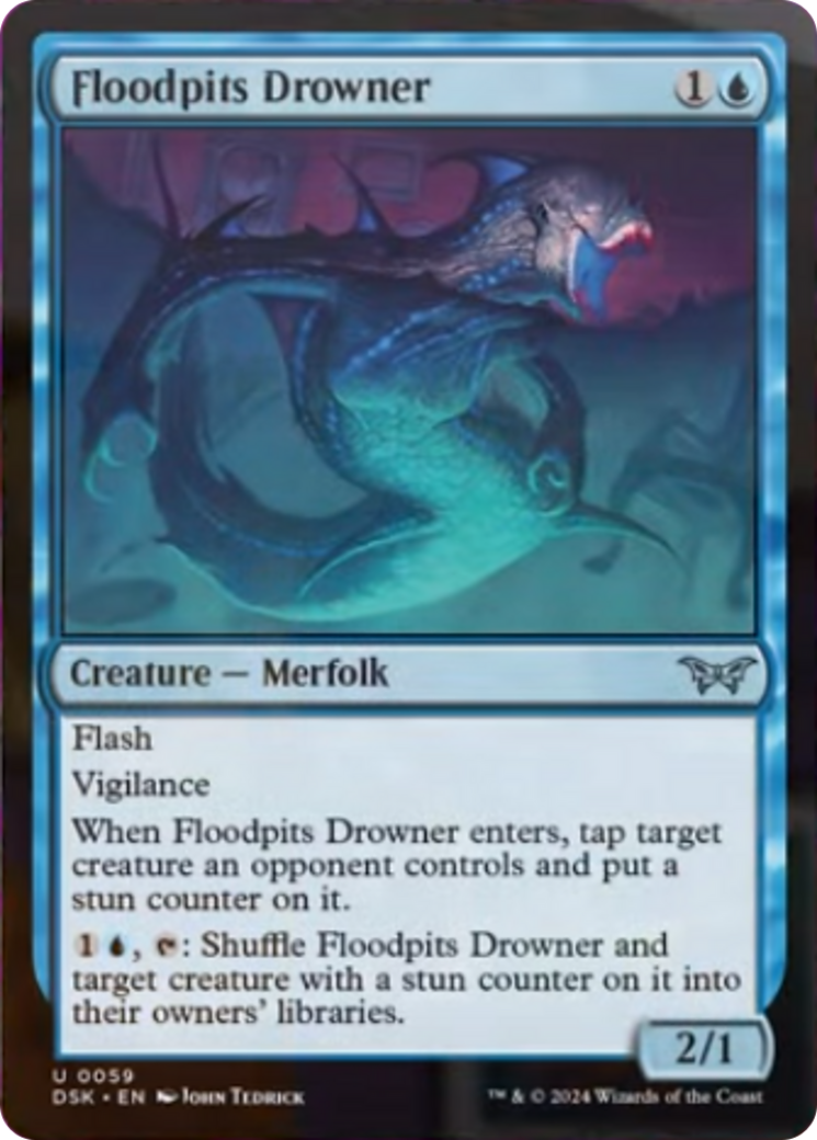 Floodpits Drowner [Duskmourn: House of Horror] | Odin's Place