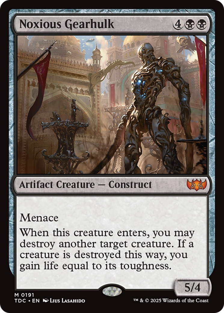 Noxious Gearhulk [Tarkir: Dragonstorm Commander] | Odin's Place