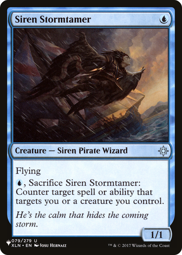 Siren Stormtamer [The List] | Odin's Place
