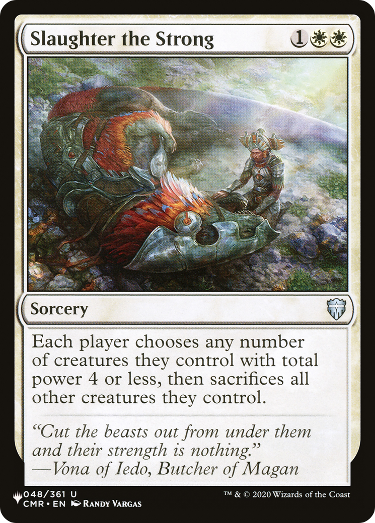 Slaughter the Strong [The List] | Odin's Place