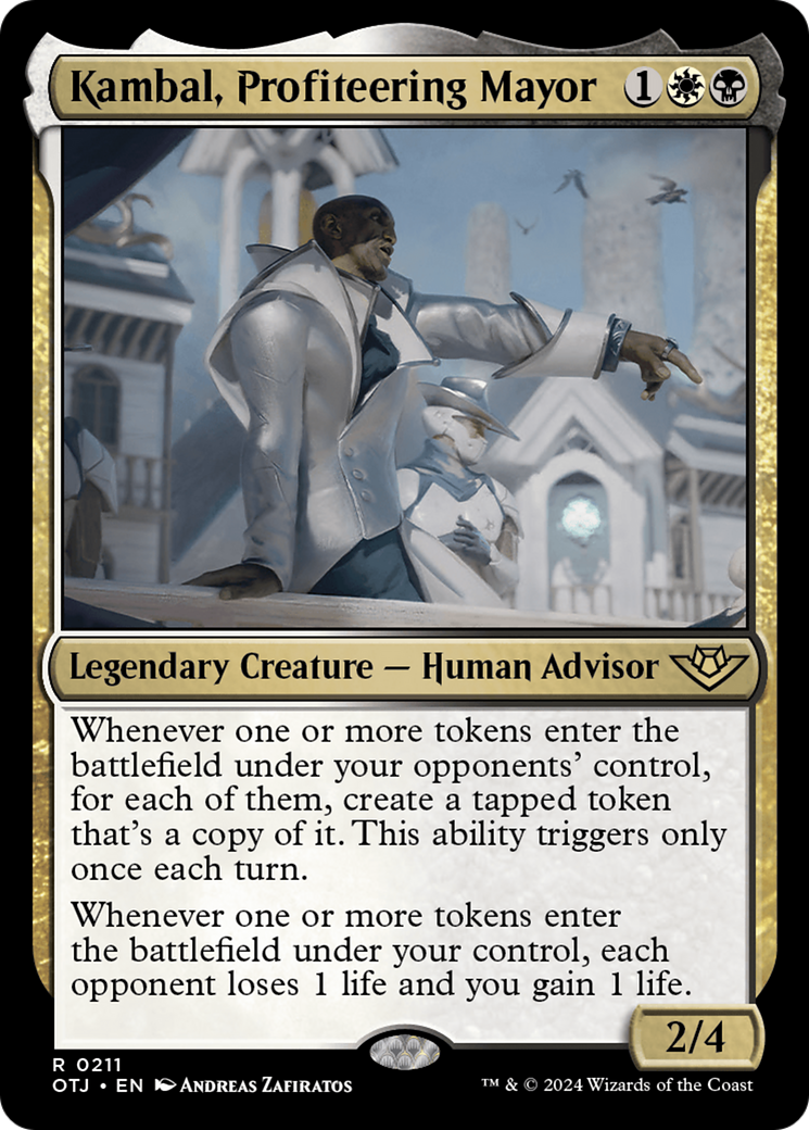 Kambal, Profiteering Mayor [Outlaws of Thunder Junction] | Odin's Place