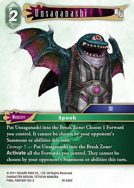 Unsaganashi [Opus X] | Odin's Place