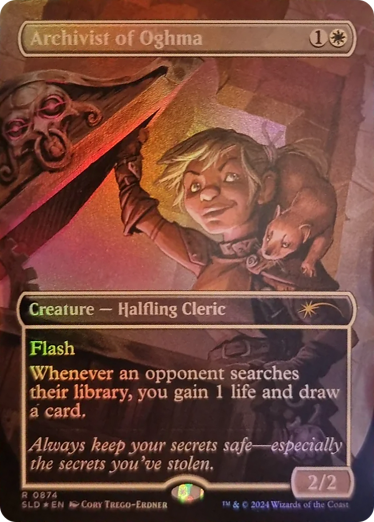 Archivist of Oghma (Rainbow Foil) [Secret Lair Drop Series] | Odin's Place