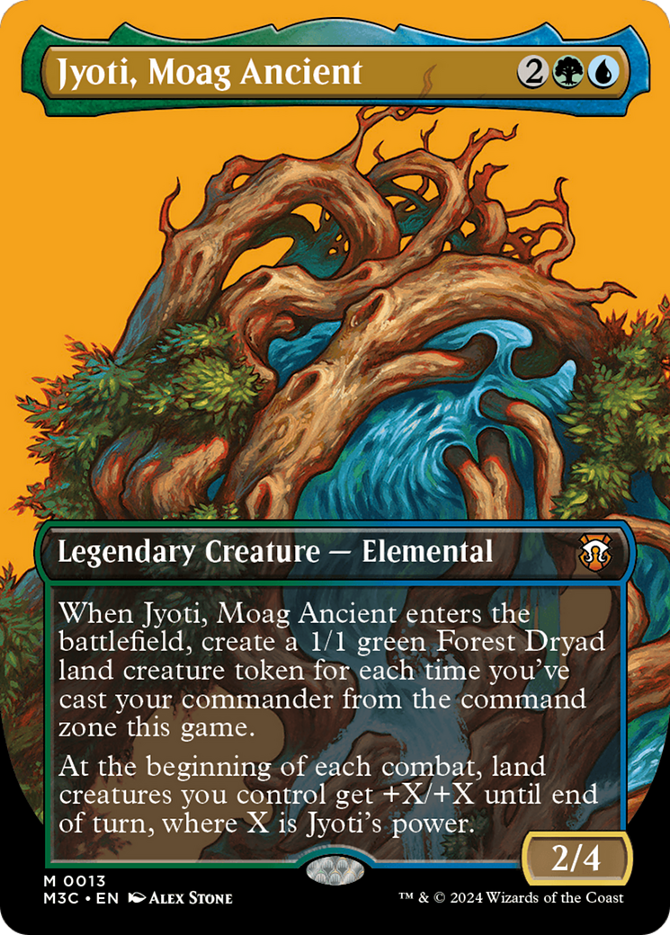 Jyoti, Moag Ancient (Borderless) (Ripple Foil) [Modern Horizons 3 Commander] | Odin's Place