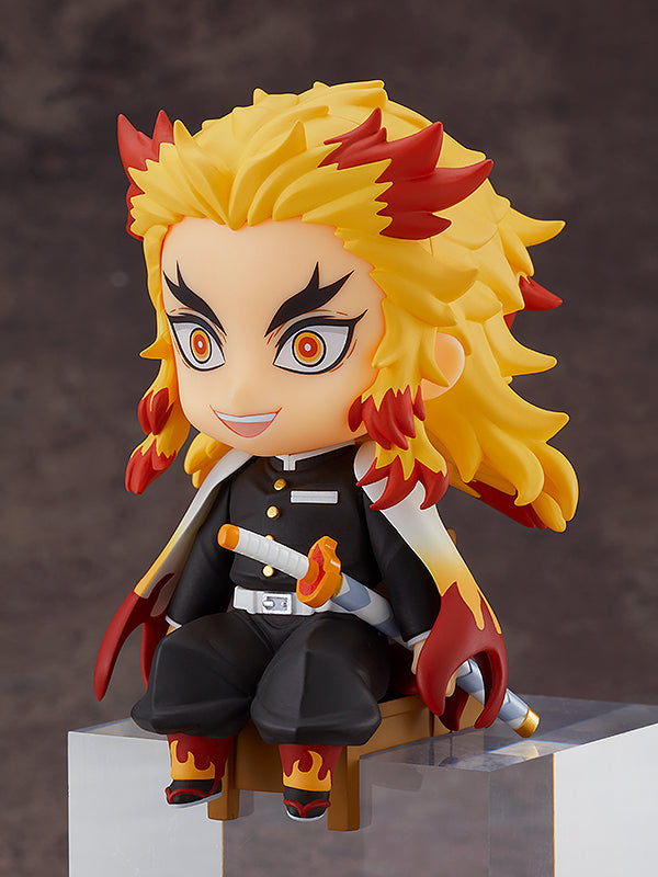 Good Smile Company Demon Slayer: Kimetsu no Yaiba Series Kyojuro Rengoku Nendoroid Swacchao! Doll | Odin's Place