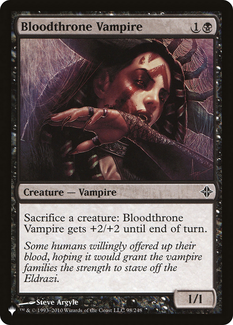 Bloodthrone Vampire [The List] | Odin's Place