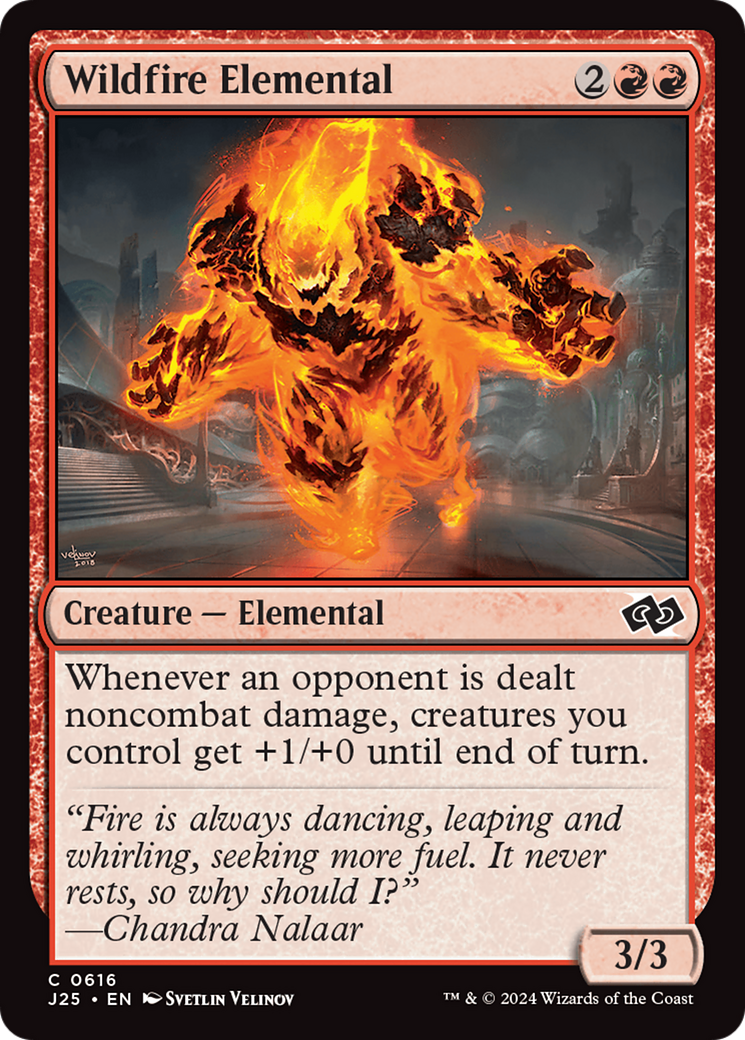 Wildfire Elemental [Foundations Jumpstart] | Odin's Place