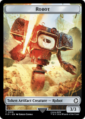 Treasure (0019) // Robot Double-Sided Token [Fallout Tokens] | Odin's Place