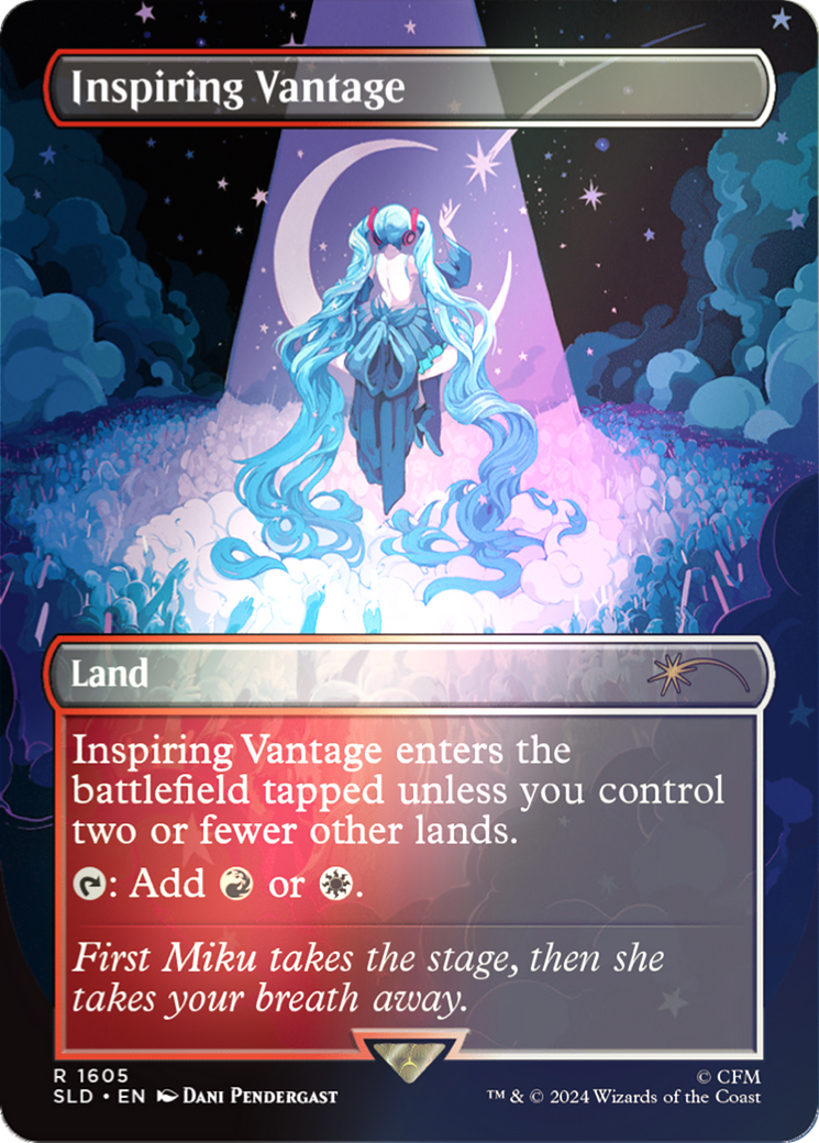 Inspiring Vantage (1605) (Rainbow Foil) [Secret Lair Drop Series] | Odin's Place