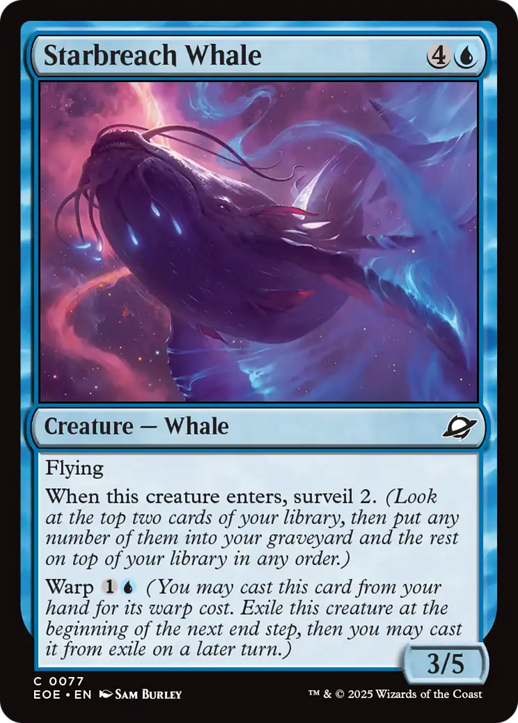 Starbreach Whale [Edge of Eternities] | Odin's Place