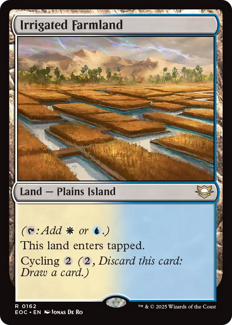 Irrigated Farmland [Edge of Eternities Commander] | Odin's Place