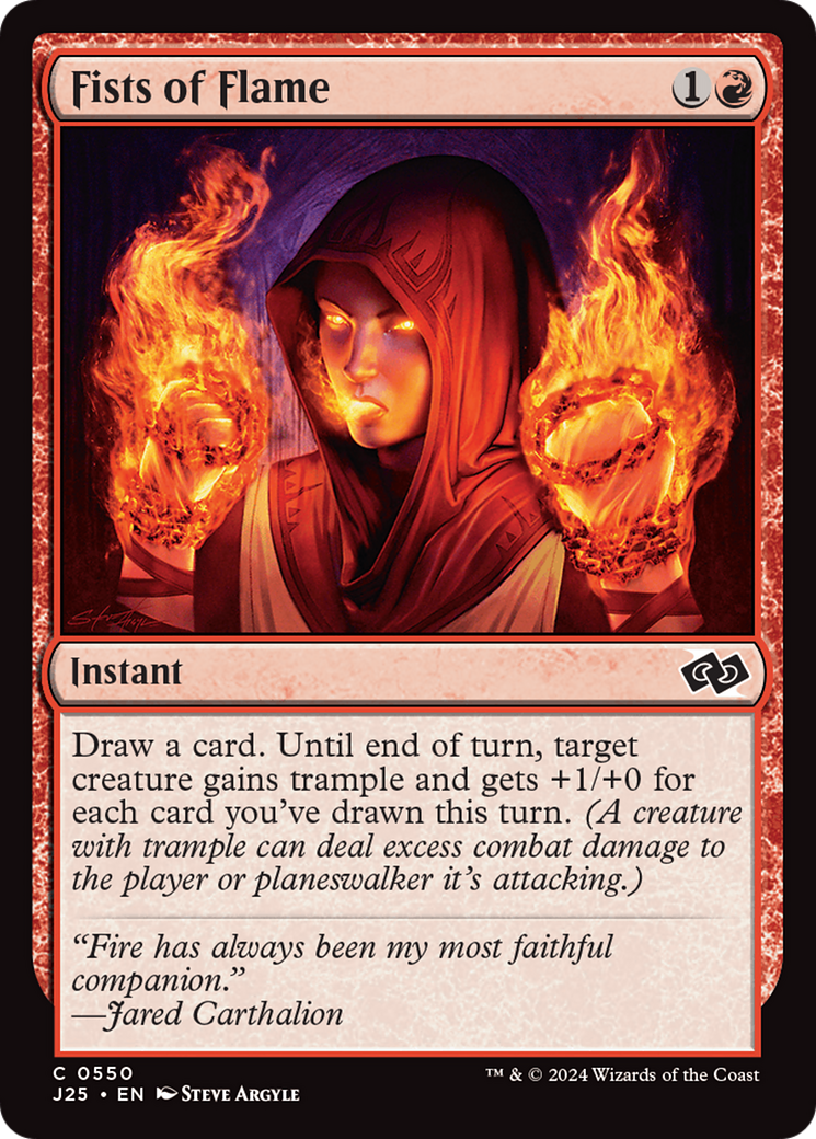 Fists of Flame [Foundations Jumpstart] | Odin's Place