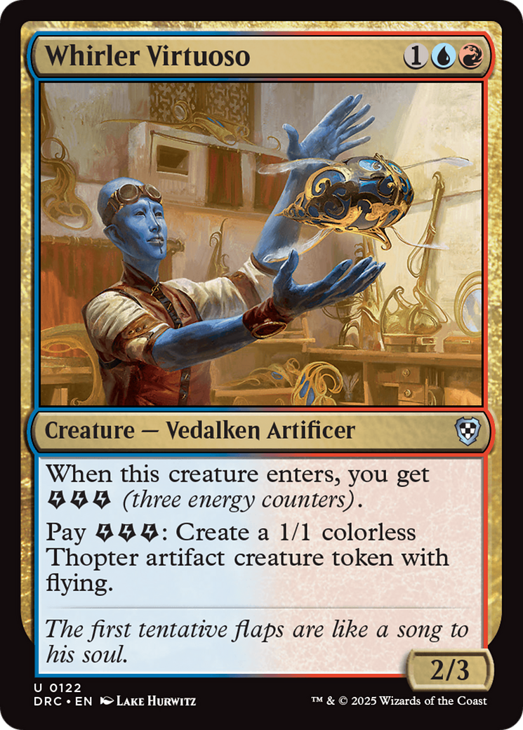 Whirler Virtuoso [Aetherdrift Commander] | Odin's Place
