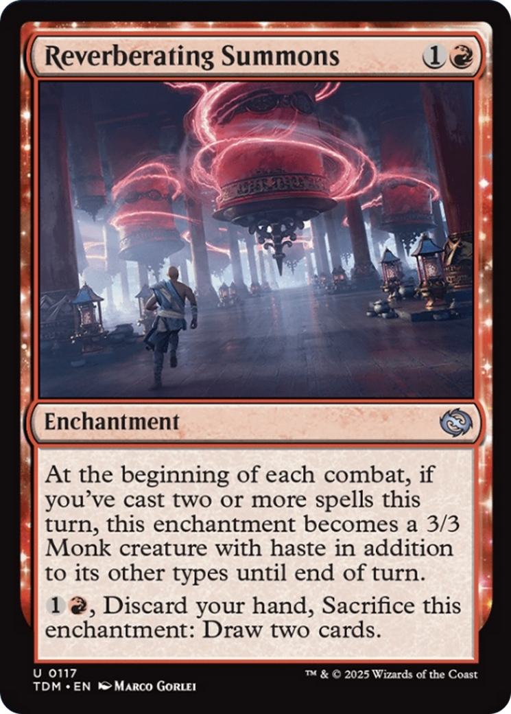 Reverberating Summons [Tarkir: Dragonstorm] | Odin's Place