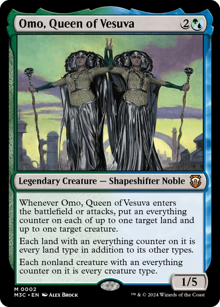 Omo, Queen of Vesuva [Modern Horizons 3 Commander] | Odin's Place