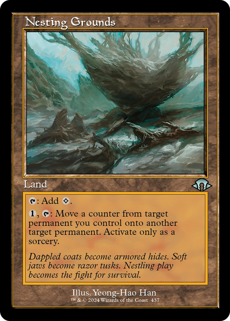 Nesting Grounds (Retro Frame) [Modern Horizons 3] | Odin's Place