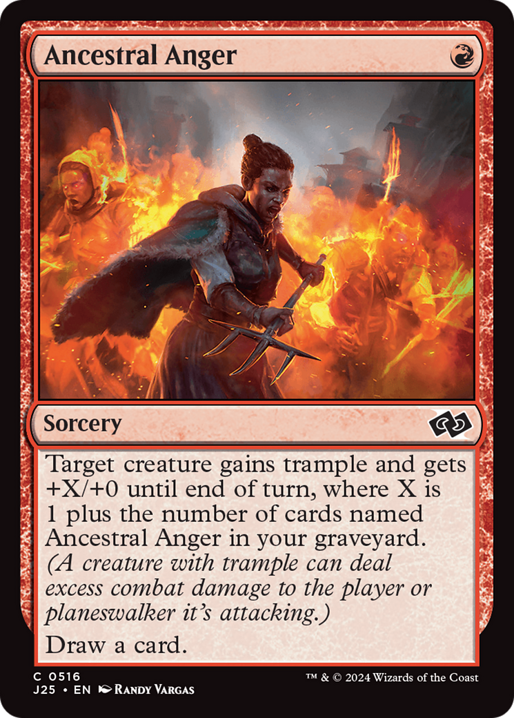 Ancestral Anger [Foundations Jumpstart] | Odin's Place