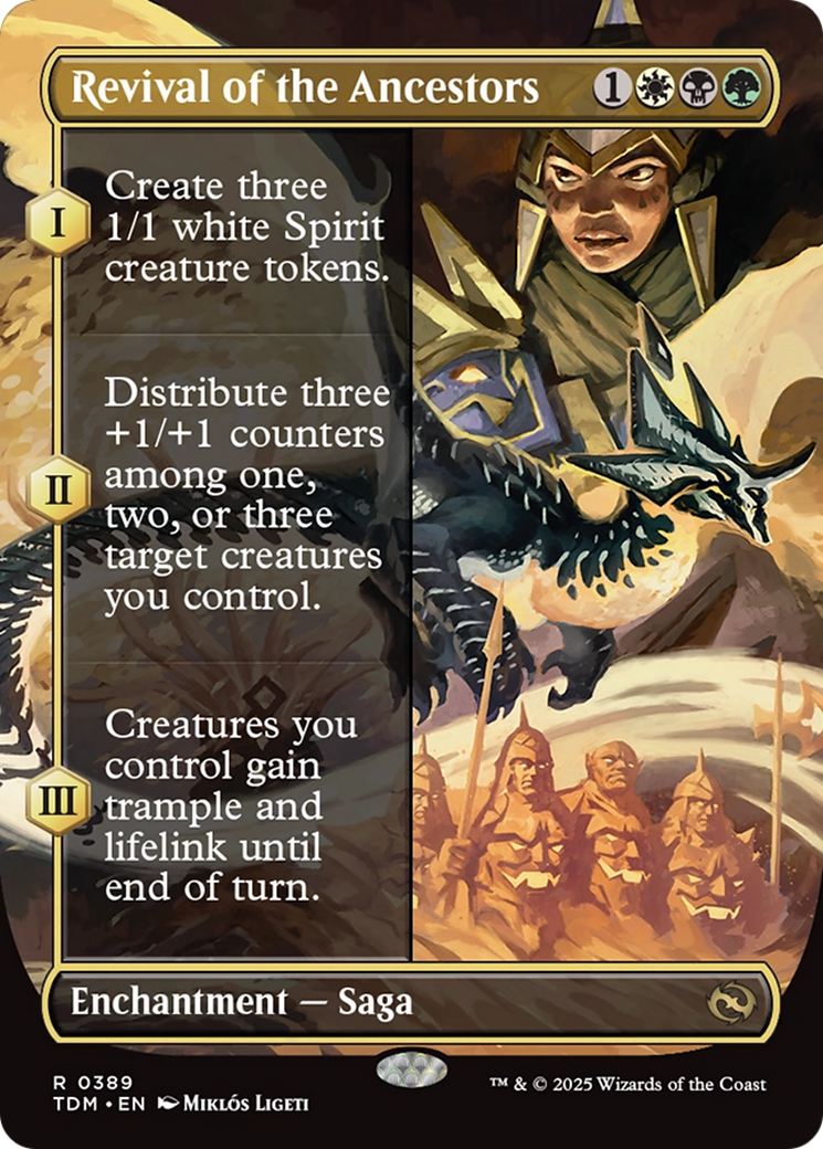 Revival of the Ancestors (Borderless) [Tarkir: Dragonstorm] | Odin's Place