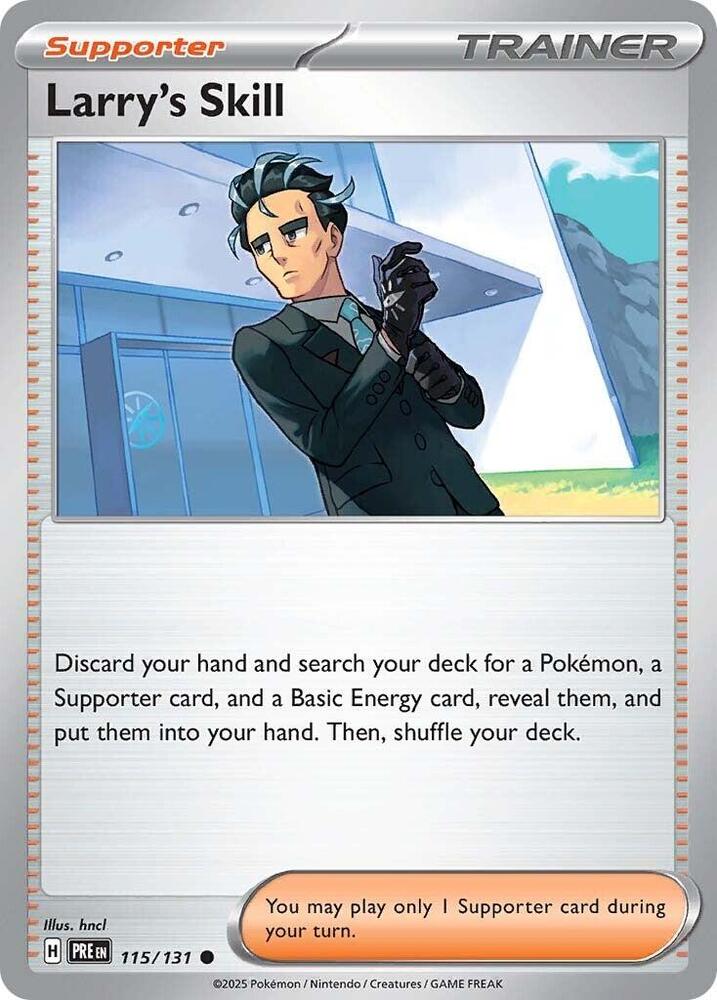 Larry's Skill (115/131) [Scarlet & Violet: Prismatic Evolutions] | Odin's Place