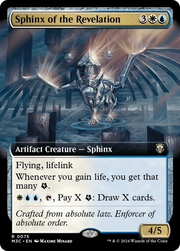 Sphinx of the Revelation (Extended Art) [Modern Horizons 3 Commander] | Odin's Place