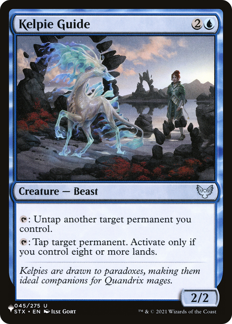 Kelpie Guide [The List] | Odin's Place