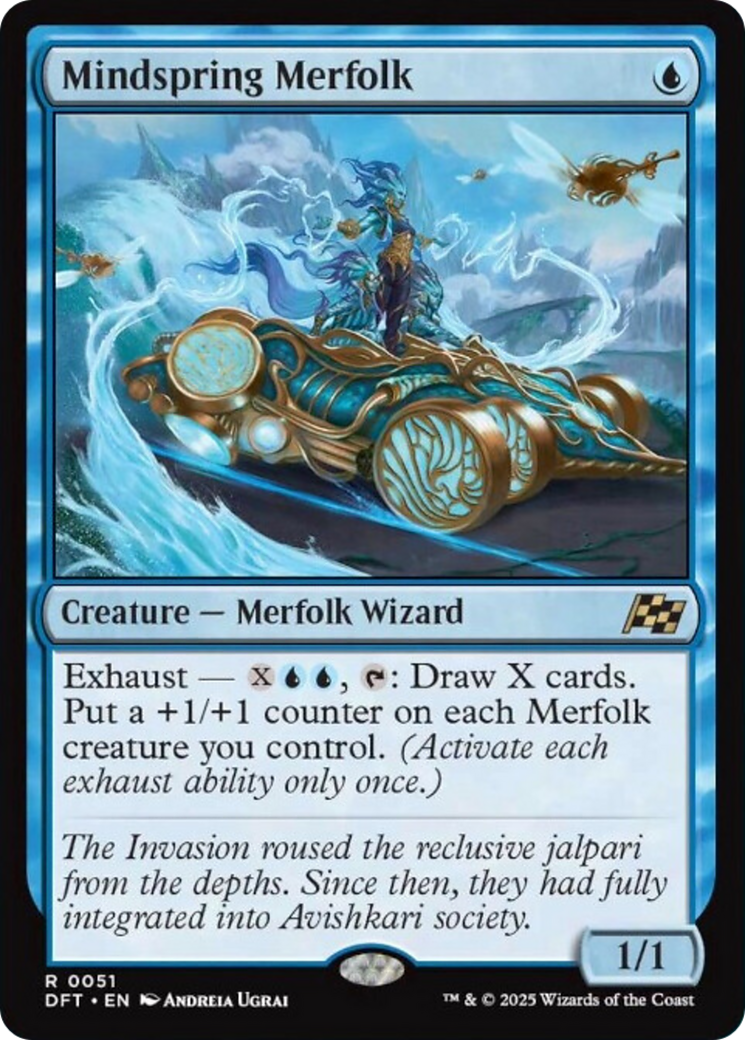 Mindspring Merfolk [Aetherdrift] | Odin's Place