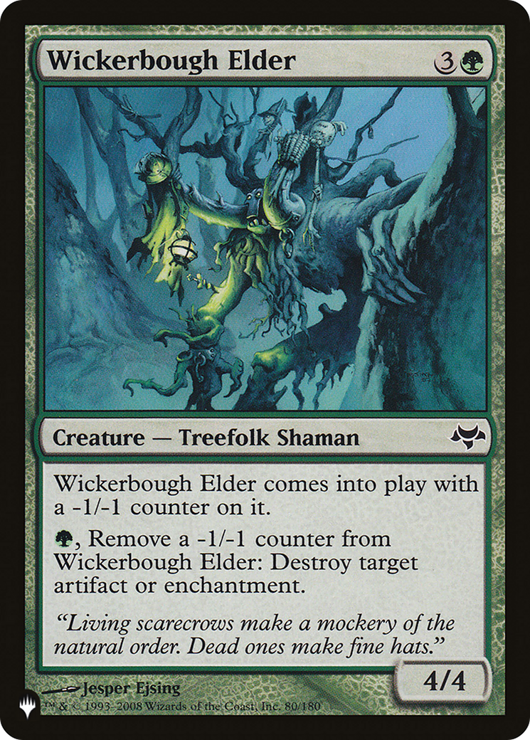 Wickerbough Elder [The List] | Odin's Place