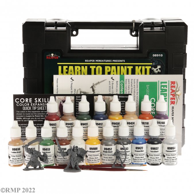 Reaper Learn to Paint Kit: Core Skills Bundle | Odin's Place