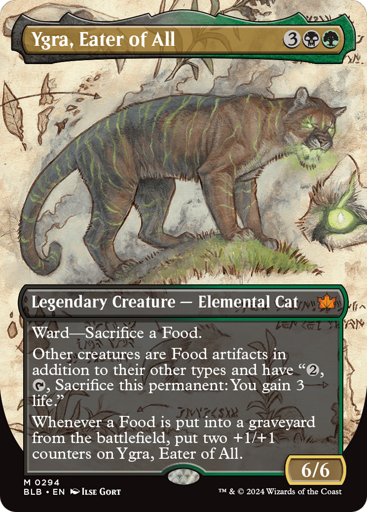 Ygra, Eater of All (Borderless) [Bloomburrow] | Odin's Place