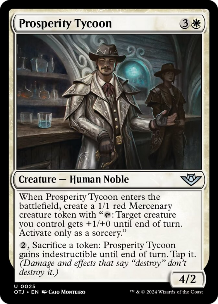 Prosperity Tycoon [Outlaws of Thunder Junction] | Odin's Place