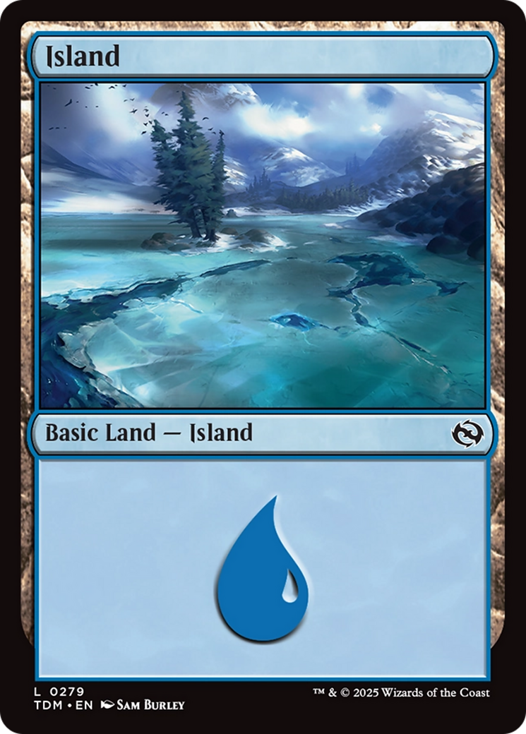 Island (0279) [Tarkir: Dragonstorm] | Odin's Place