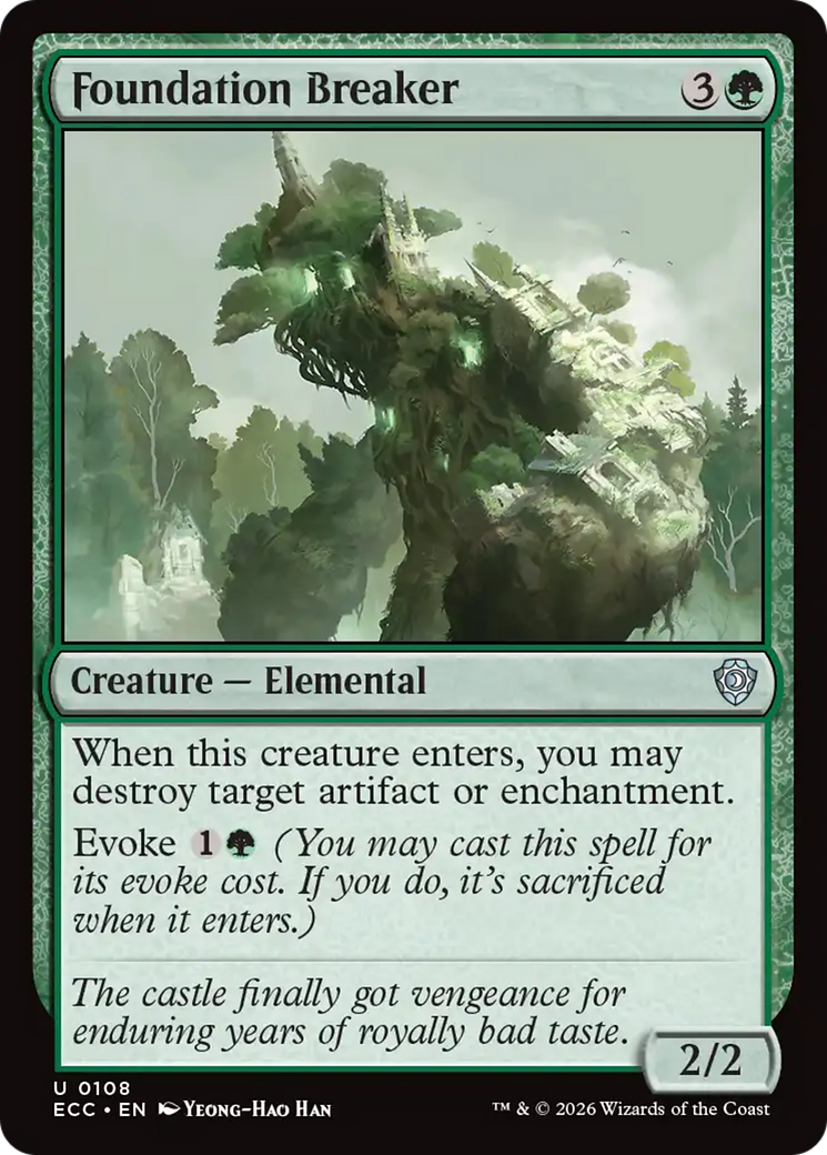 Foundation Breaker [Lorwyn Eclipsed Commander] | Odin's Place