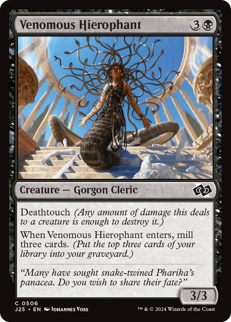 Venomous Hierophant [Foundations Jumpstart] | Odin's Place