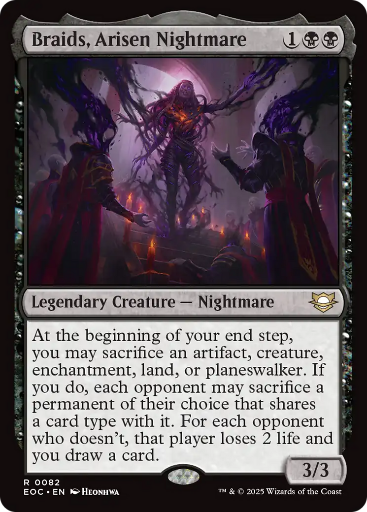 Braids, Arisen Nightmare [Edge of Eternities Commander] | Odin's Place