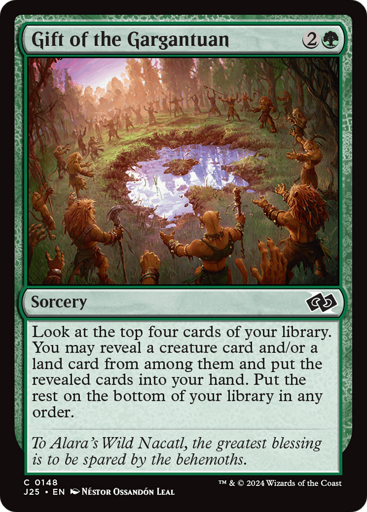 Gift of the Gargantuan [Foundations Jumpstart] | Odin's Place