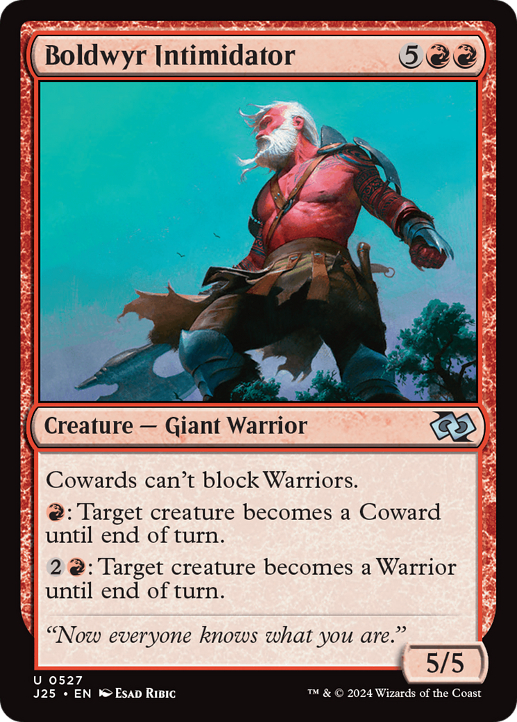 Boldwyr Intimidator [Foundations Jumpstart] | Odin's Place