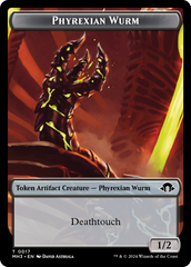 Phyrexian Wurm (0017) // Energy Reserve Double-Sided Token [Modern Horizons 3 Tokens] | Odin's Place