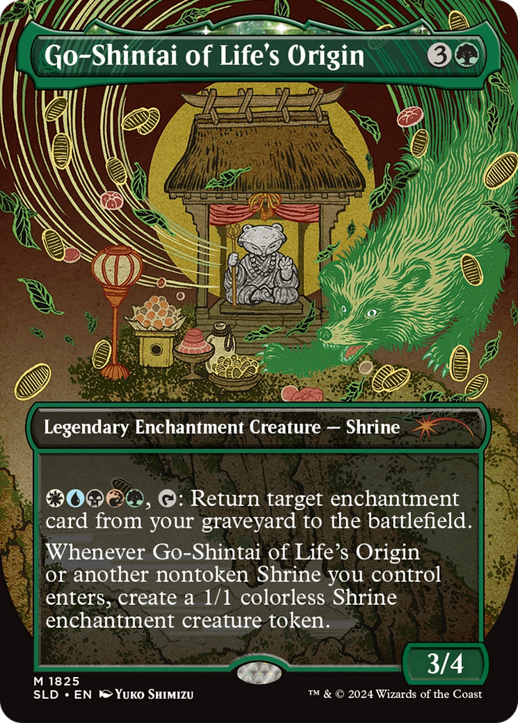 Go-Shintai of Life's Origin (Display Commander) - Thick Stock [Secret Lair Drop Series] | Odin's Place