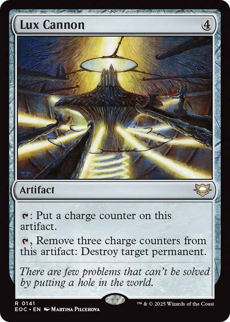Lux Cannon [Edge of Eternities Commander] | Odin's Place