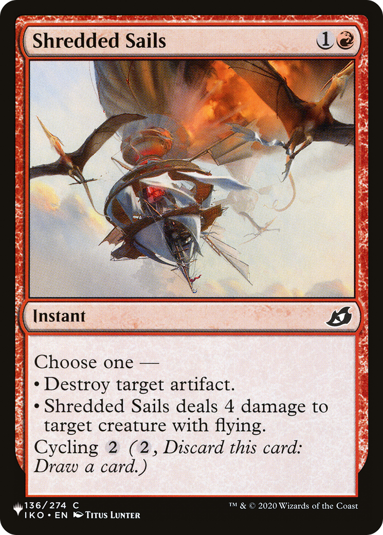 Shredded Sails [The List] | Odin's Place