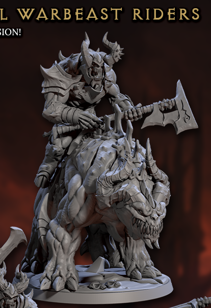 Dragon's Lair Printed Mini: 319 The Infernal Legion | Odin's Place