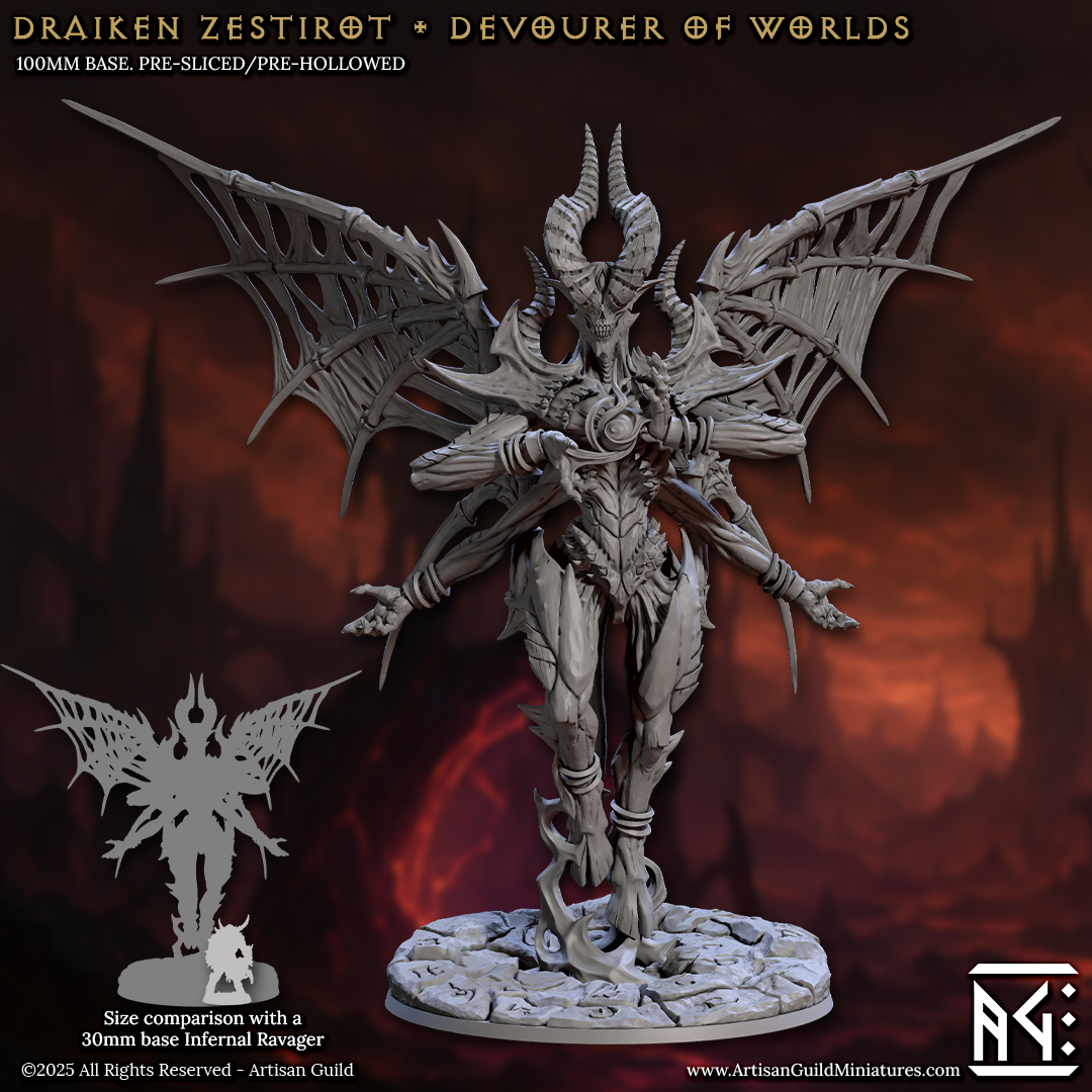 Dragon's Lair Printed Mini: 319 The Infernal Legion | Odin's Place