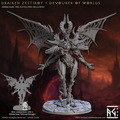 Dragon's Lair Printed Mini: 319 The Infernal Legion | Odin's Place