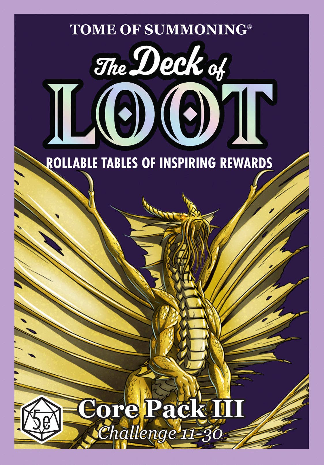 The Deck of Loot: Core Pack 3 - CR 11-30 | Odin's Place