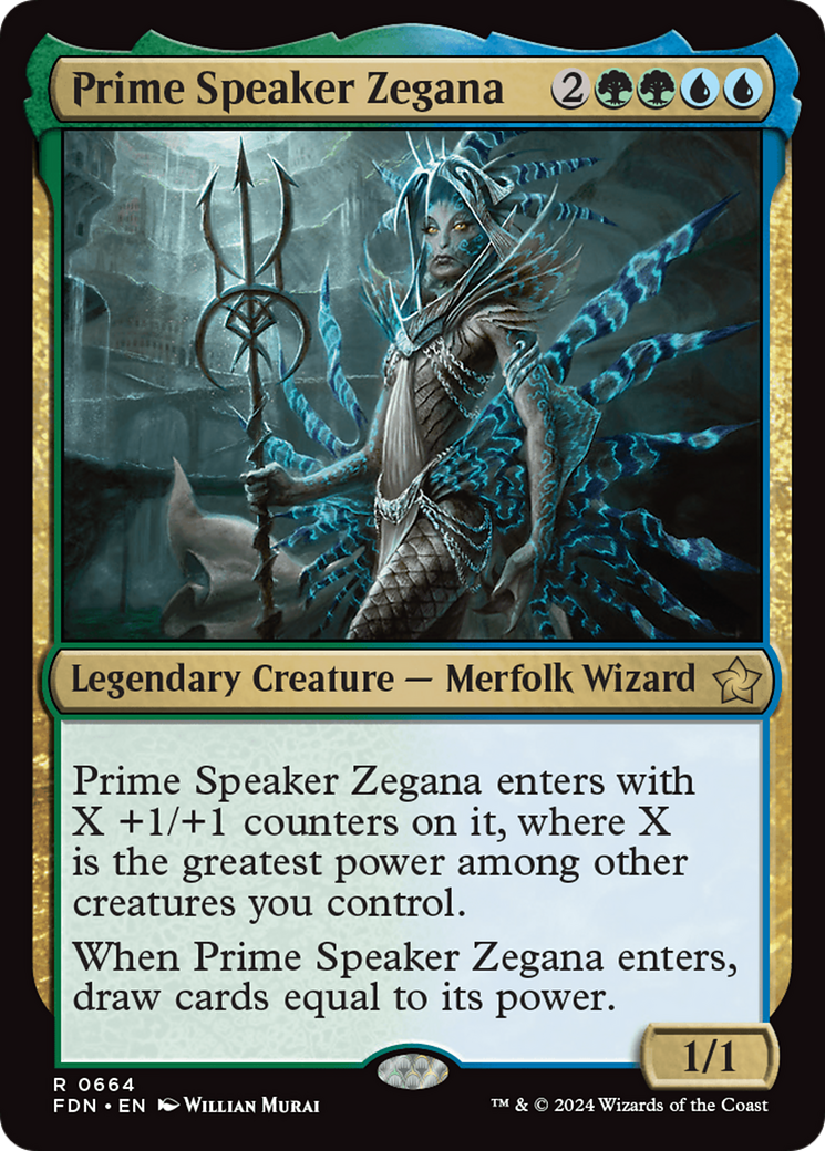 Prime Speaker Zegana [Foundations] | Odin's Place