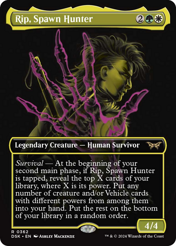 Rip, Spawn Hunter (Showcase) [Duskmourn: House of Horror] | Odin's Place