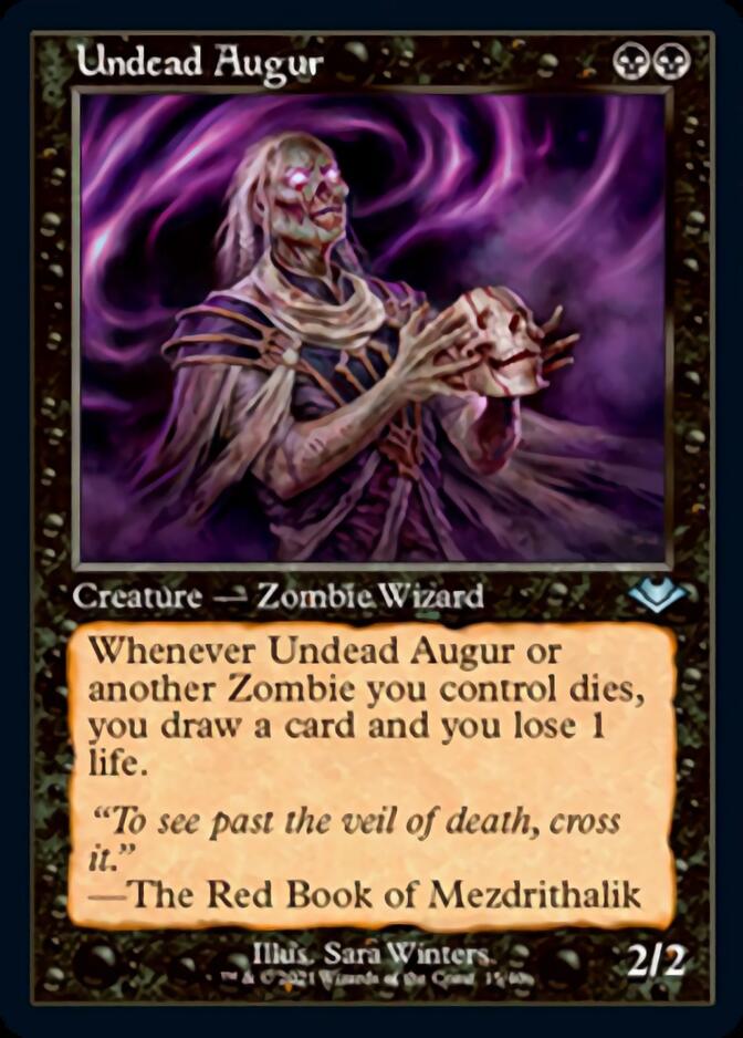 Undead Augur (Retro Foil Etched) [Modern Horizons] | Odin's Place